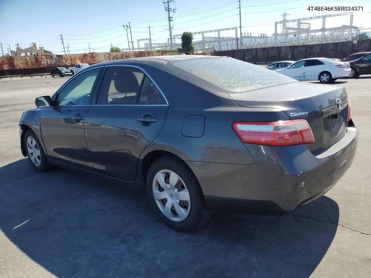 2008 Toyota Camry Ce VIN: 4T4BE46K58R034371 Lot: 62960485