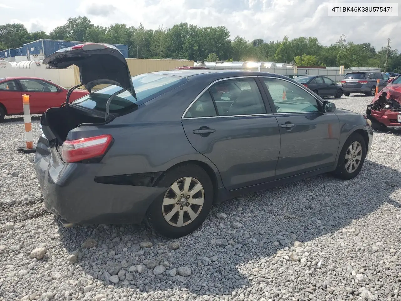 2008 Toyota Camry Le VIN: 4T1BK46K38U575471 Lot: 63023135