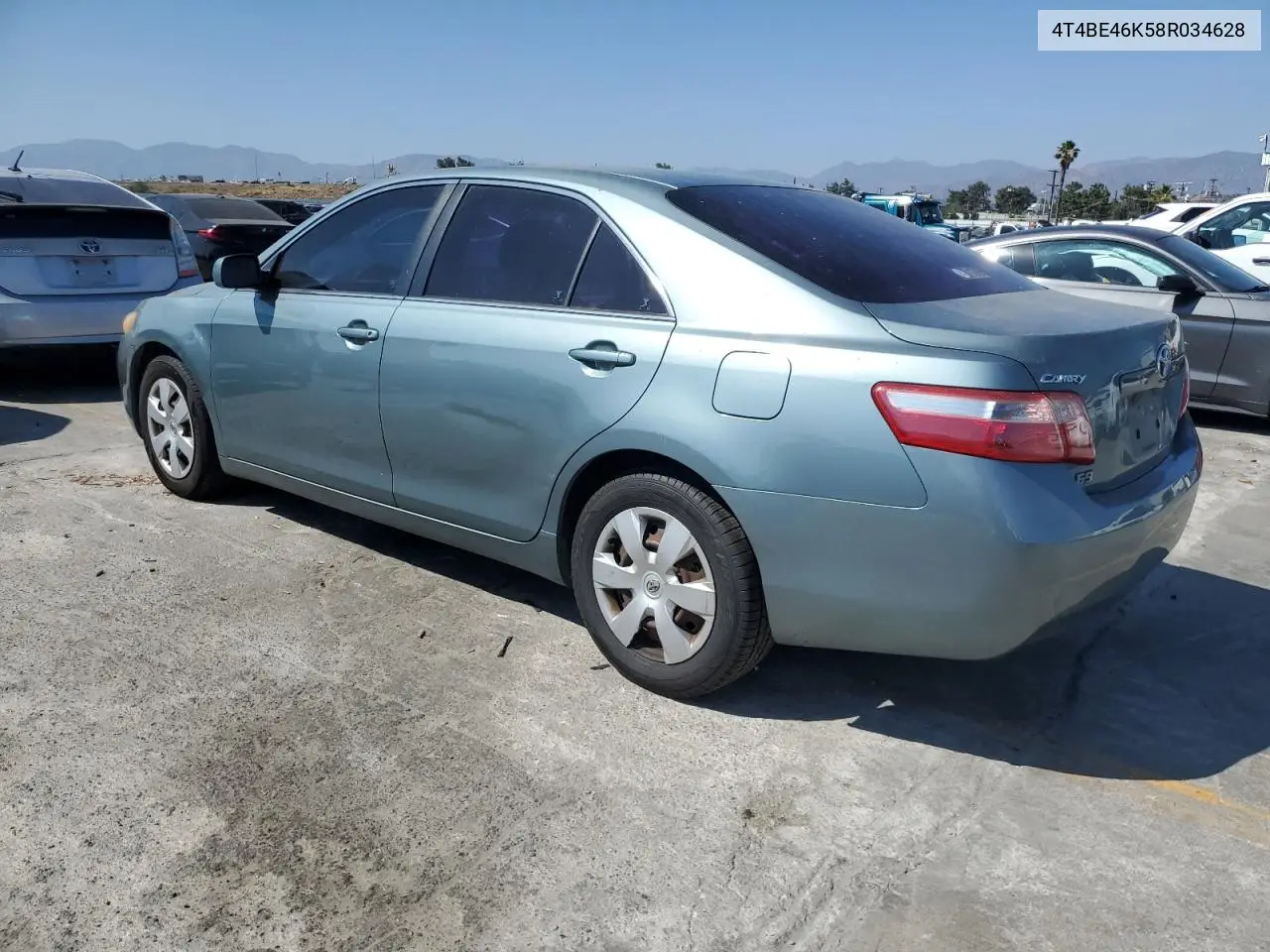 2008 Toyota Camry Ce VIN: 4T4BE46K58R034628 Lot: 63081685