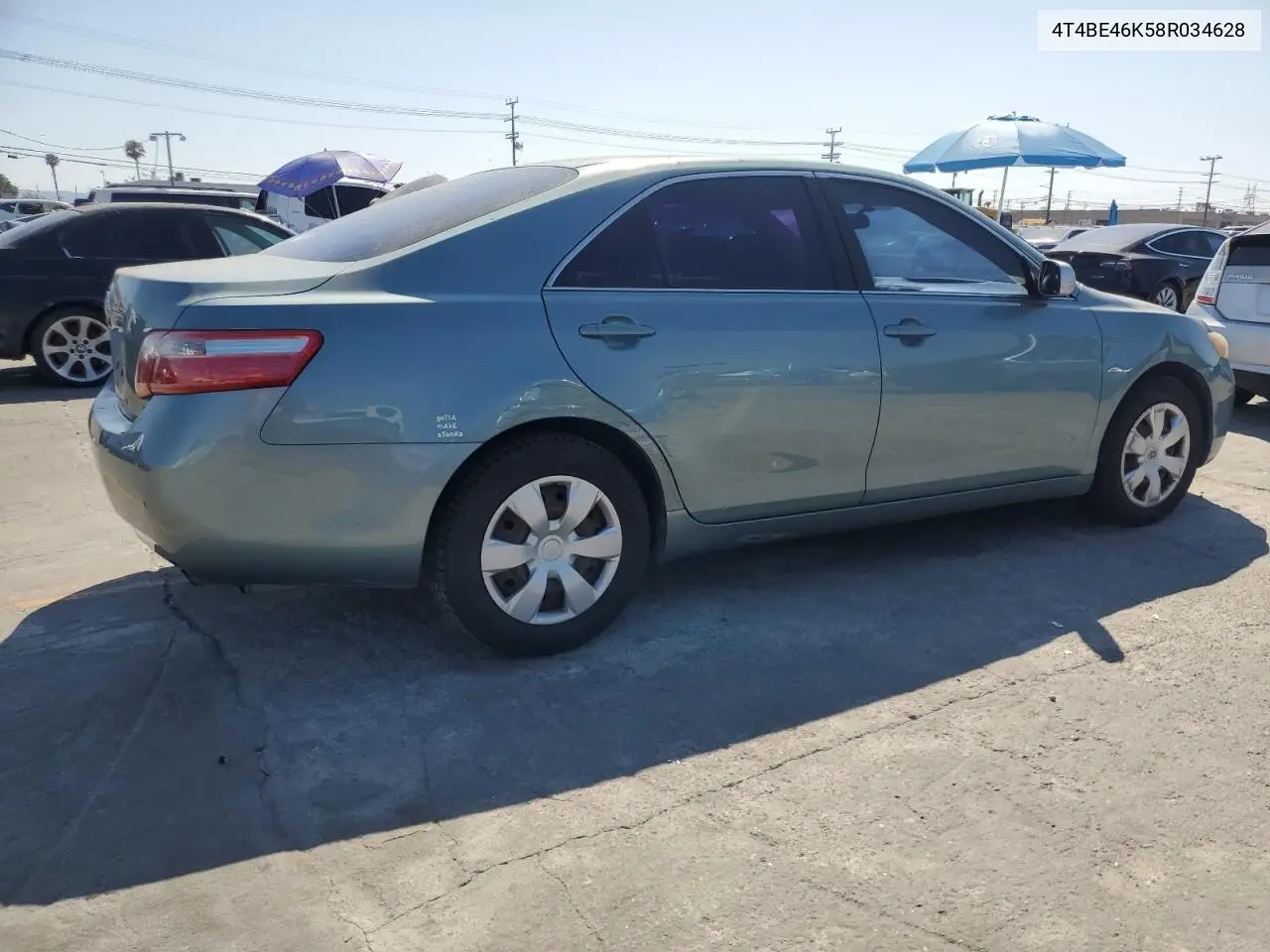 2008 Toyota Camry Ce VIN: 4T4BE46K58R034628 Lot: 63081685