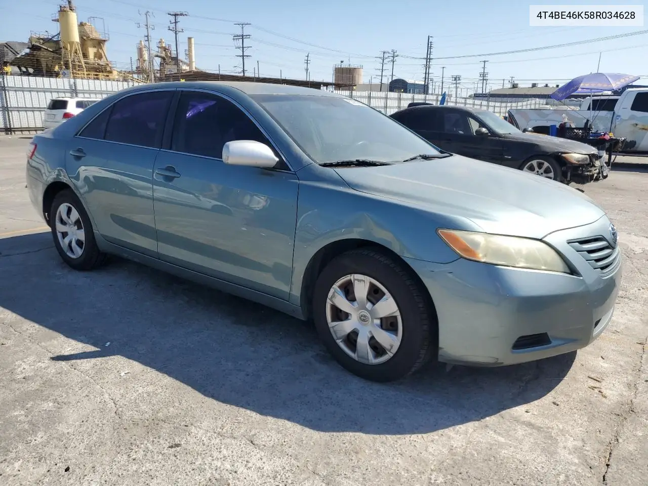 2008 Toyota Camry Ce VIN: 4T4BE46K58R034628 Lot: 63081685