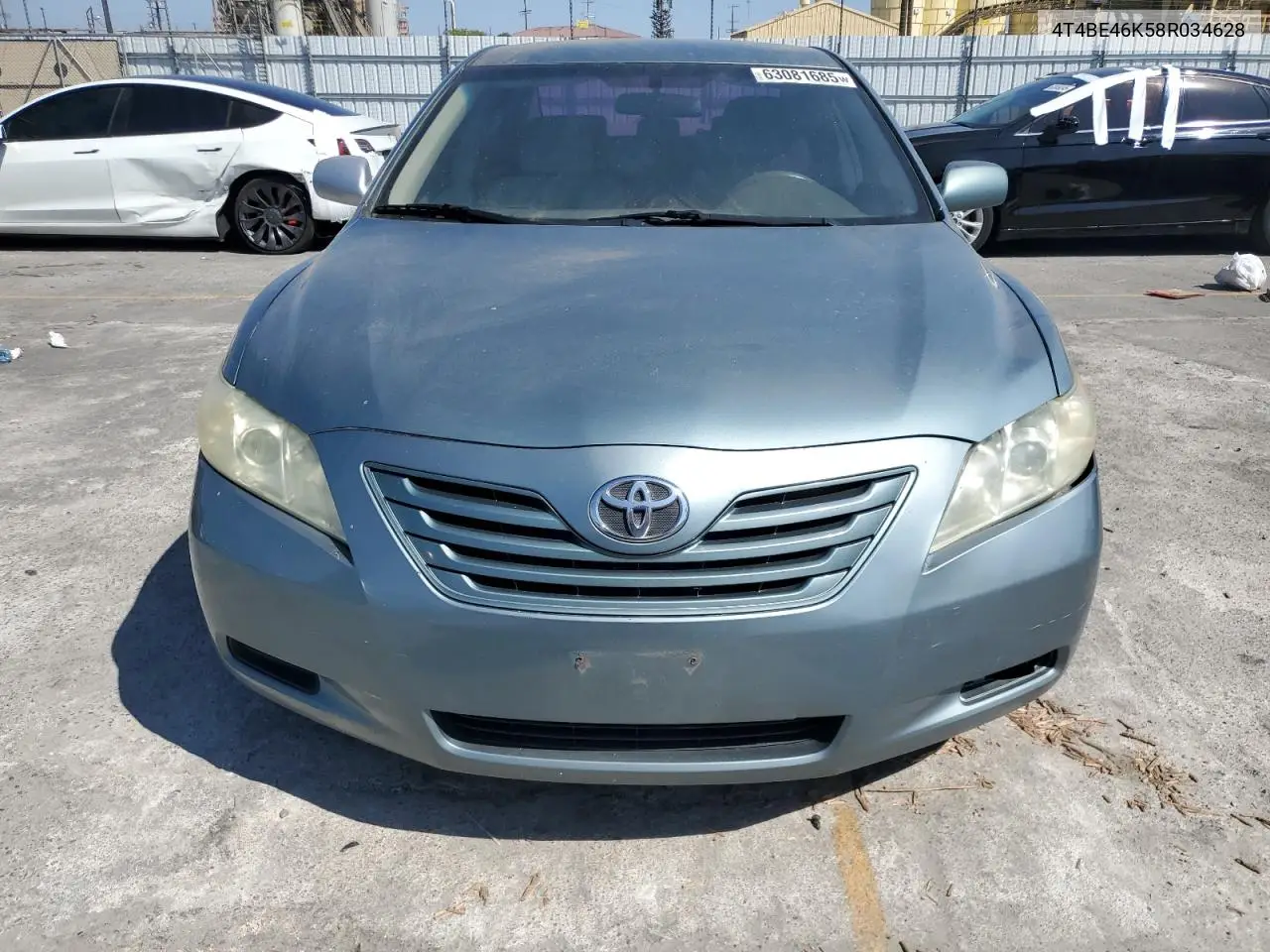 2008 Toyota Camry Ce VIN: 4T4BE46K58R034628 Lot: 63081685