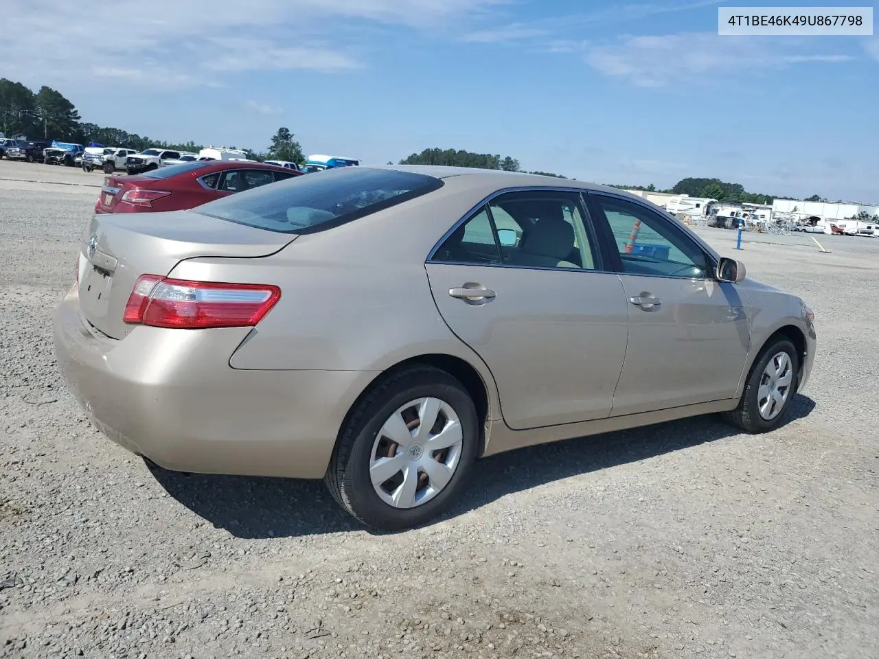 2009 Toyota Camry Base VIN: 4T1BE46K49U867798 Lot: 55657315