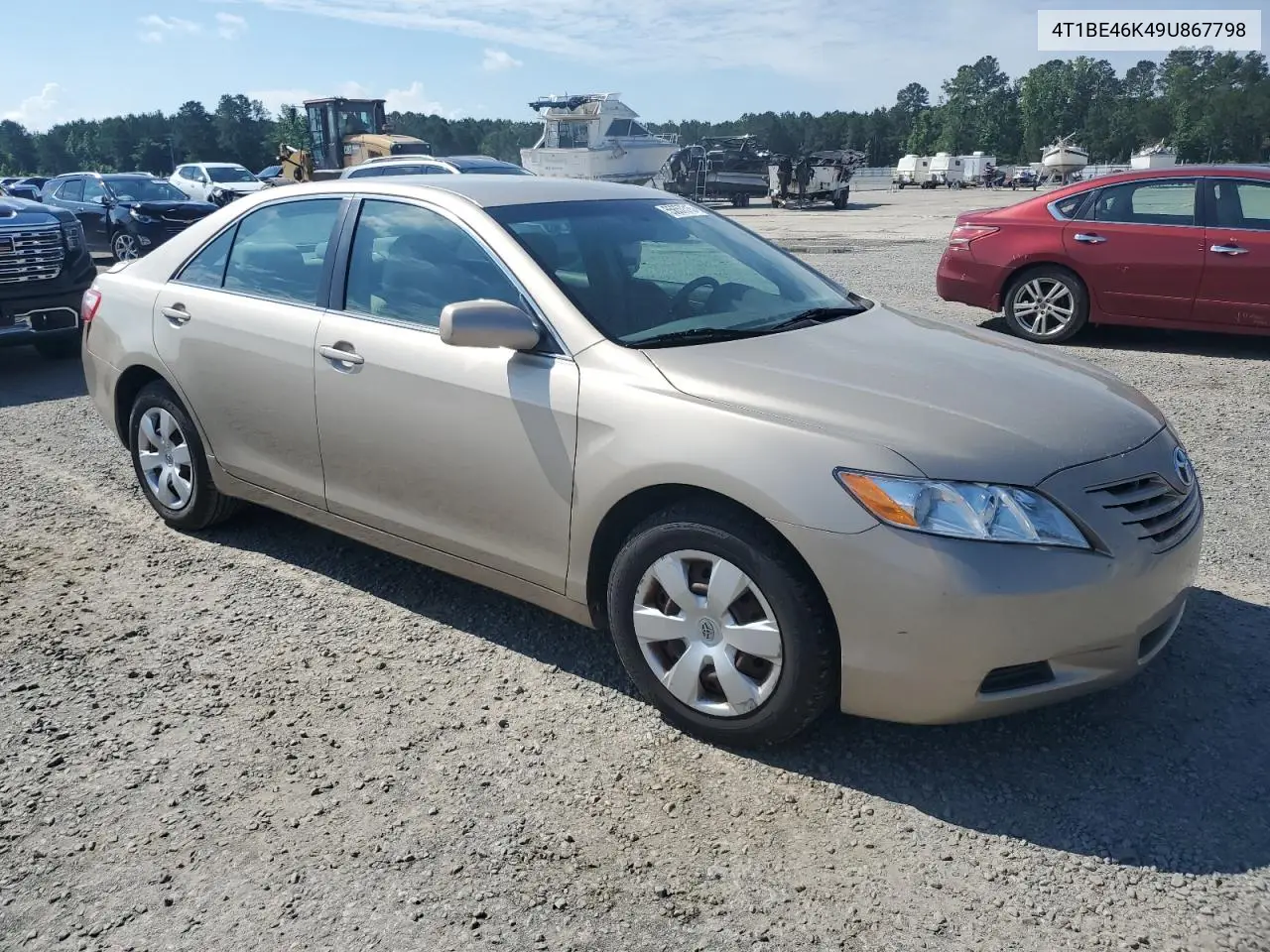 2009 Toyota Camry Base VIN: 4T1BE46K49U867798 Lot: 55657315
