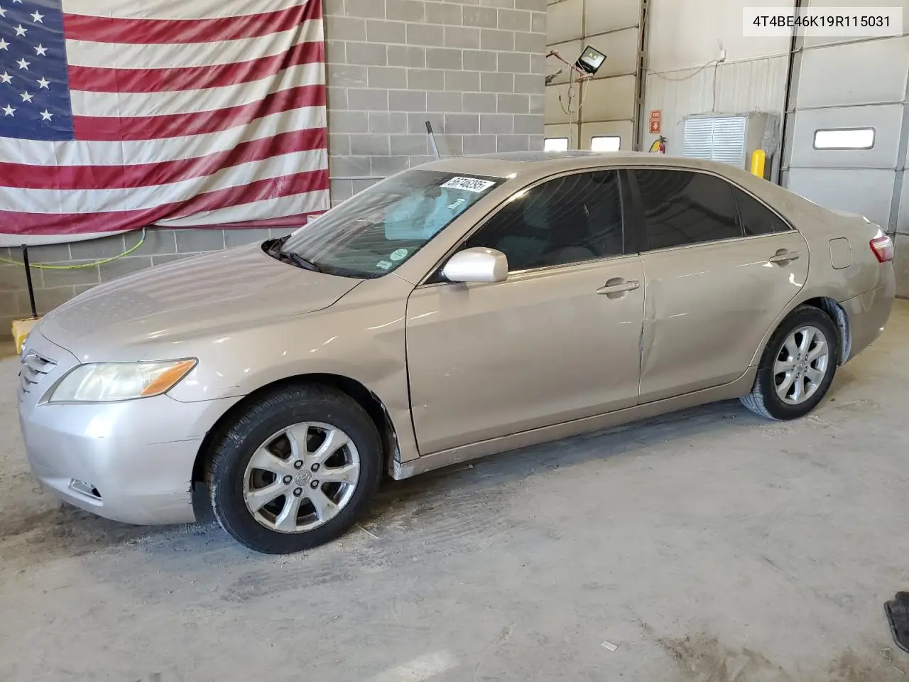2009 Toyota Camry Base VIN: 4T4BE46K19R115031 Lot: 56746295