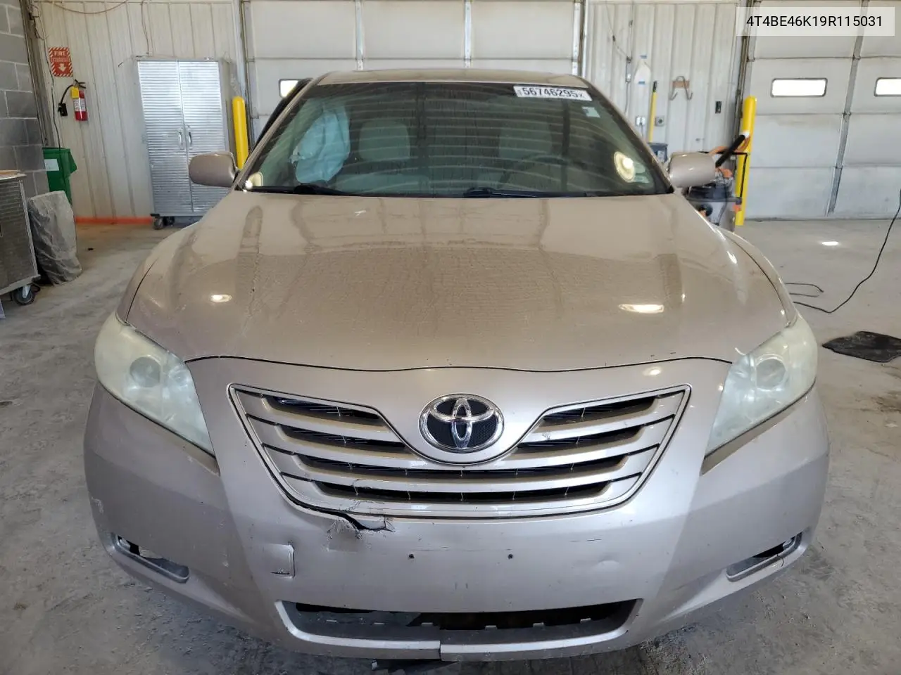 2009 Toyota Camry Base VIN: 4T4BE46K19R115031 Lot: 56746295