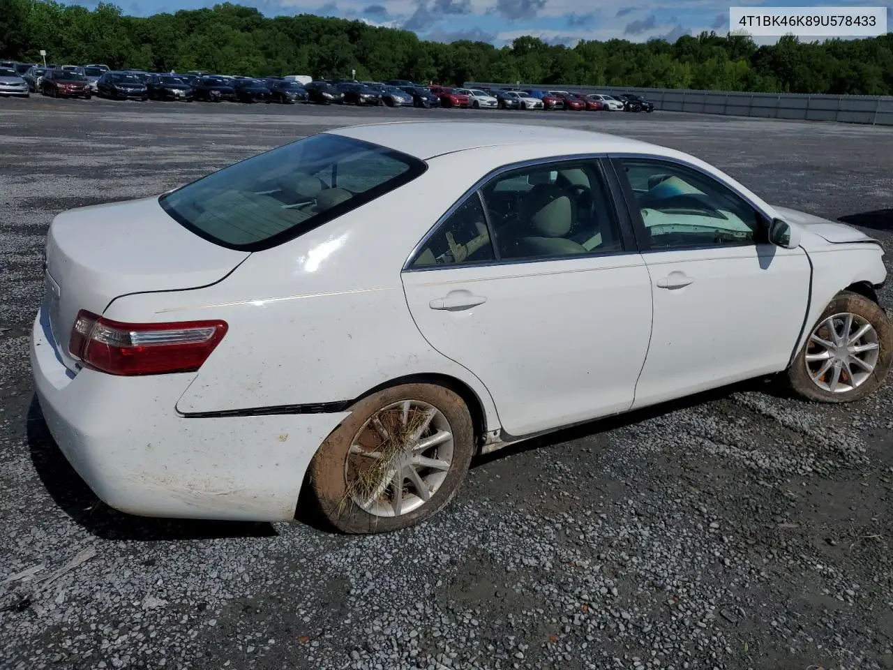 2009 Toyota Camry Se VIN: 4T1BK46K89U578433 Lot: 56848135