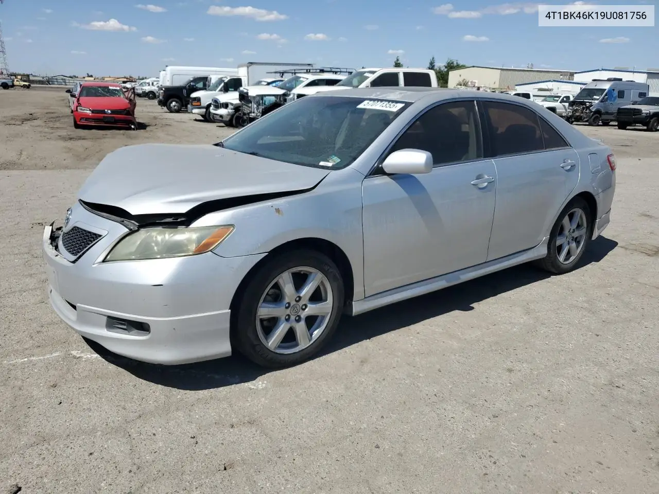 4t1bk46k19u081756 4T1BK46K19U081756 2009 Toyota Camry Se