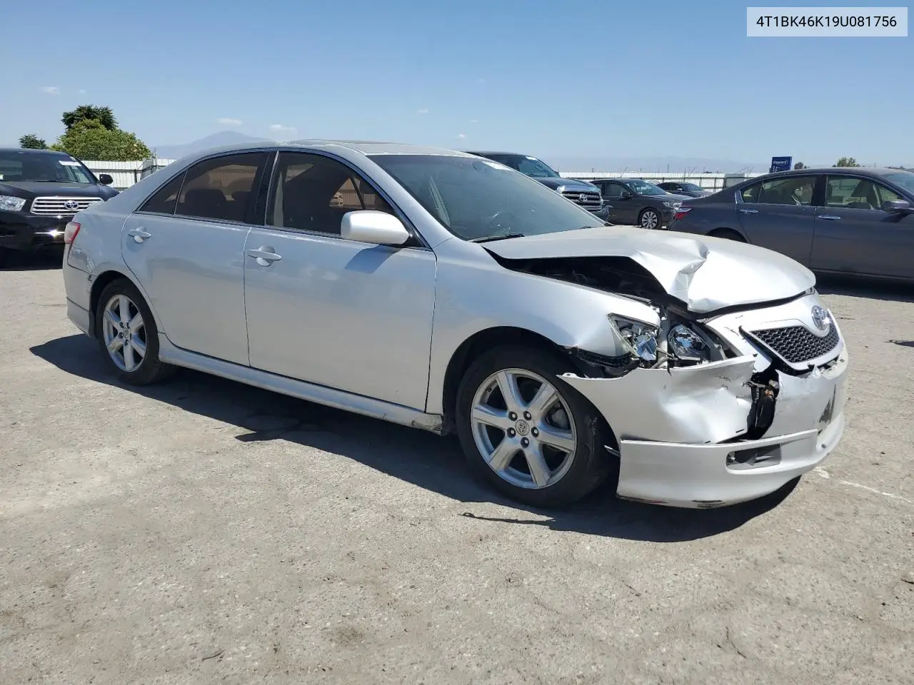 4t1bk46k19u081756 4T1BK46K19U081756 2009 Toyota Camry Se
