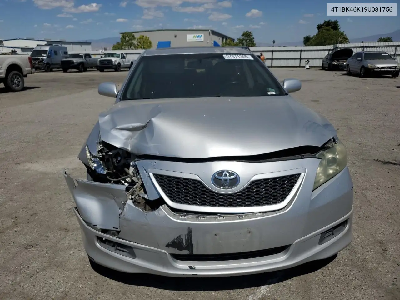 4t1bk46k19u081756 4T1BK46K19U081756 2009 Toyota Camry Se