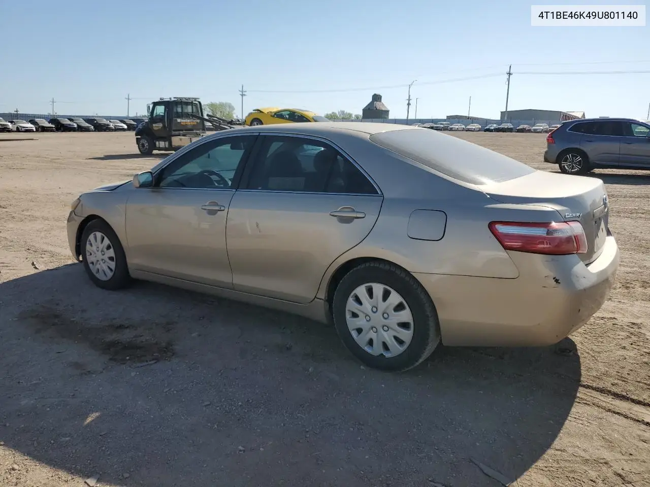 2009 Toyota Camry Base VIN: 4T1BE46K49U801140 Lot: 57162075