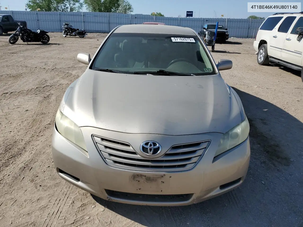 2009 Toyota Camry Base VIN: 4T1BE46K49U801140 Lot: 57162075