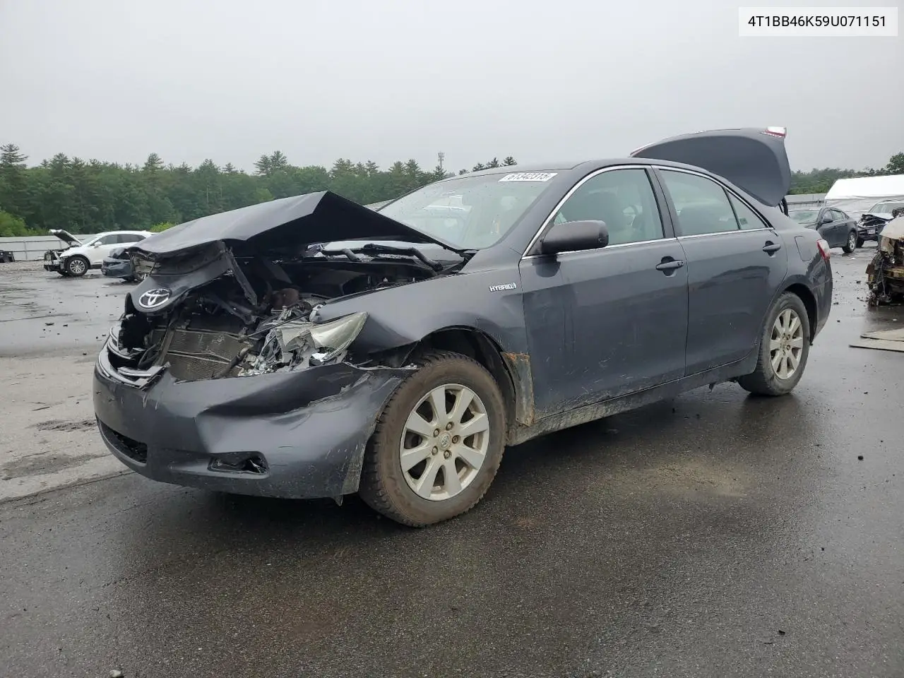 2009 Toyota Camry Hybrid VIN: 4T1BB46K59U071151 Lot: 61342315