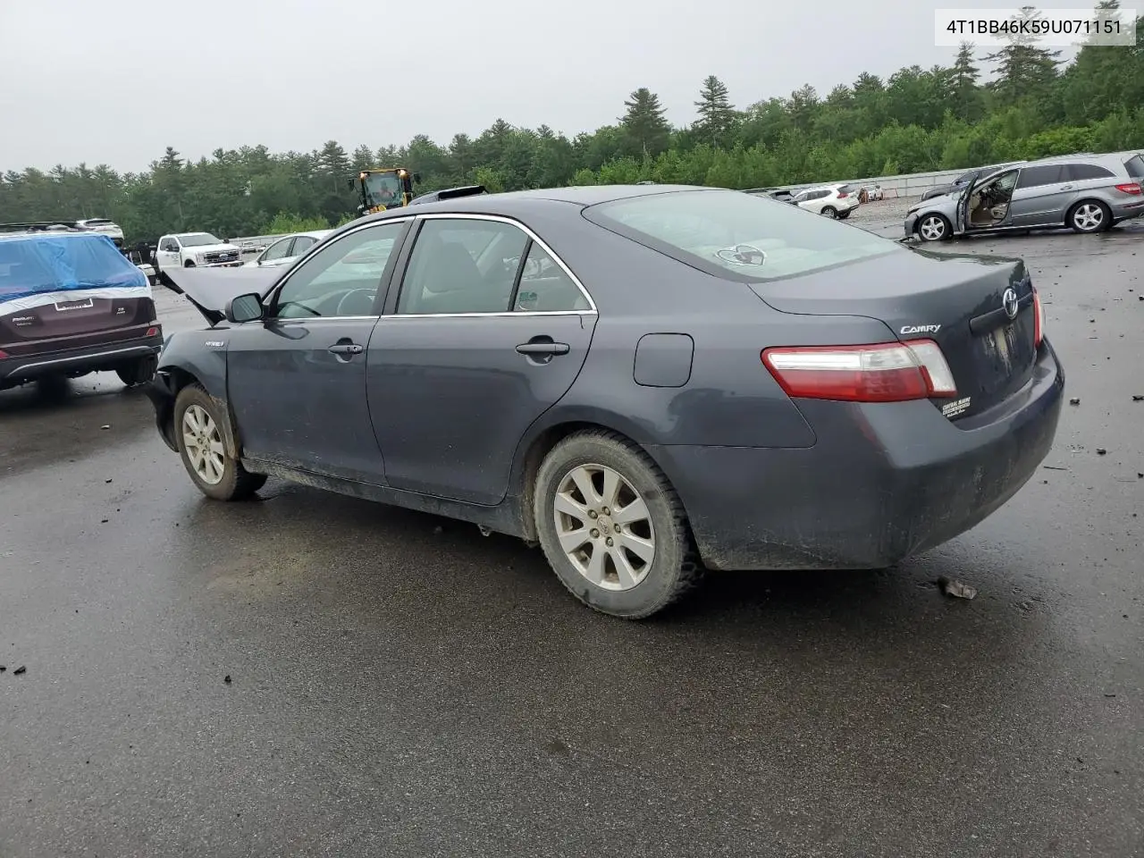 2009 Toyota Camry Hybrid VIN: 4T1BB46K59U071151 Lot: 61342315