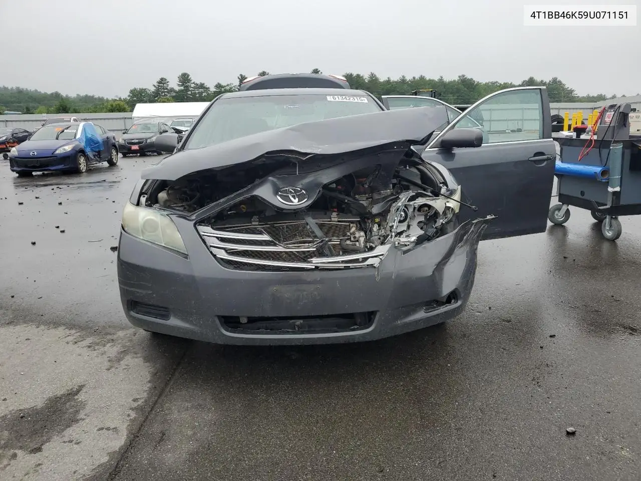 2009 Toyota Camry Hybrid VIN: 4T1BB46K59U071151 Lot: 61342315