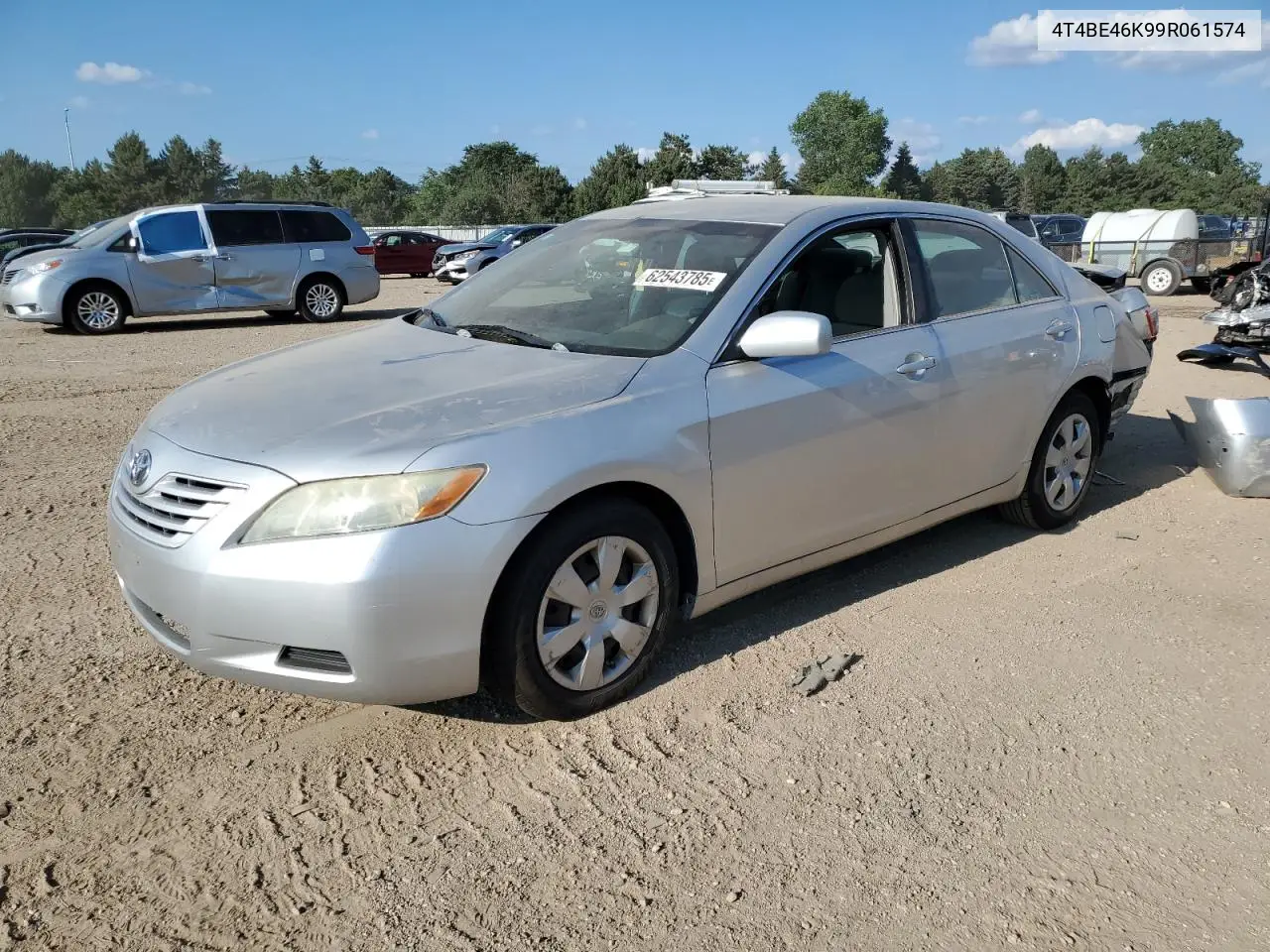 2009 Toyota Camry Base VIN: 4T4BE46K99R061574 Lot: 62543785