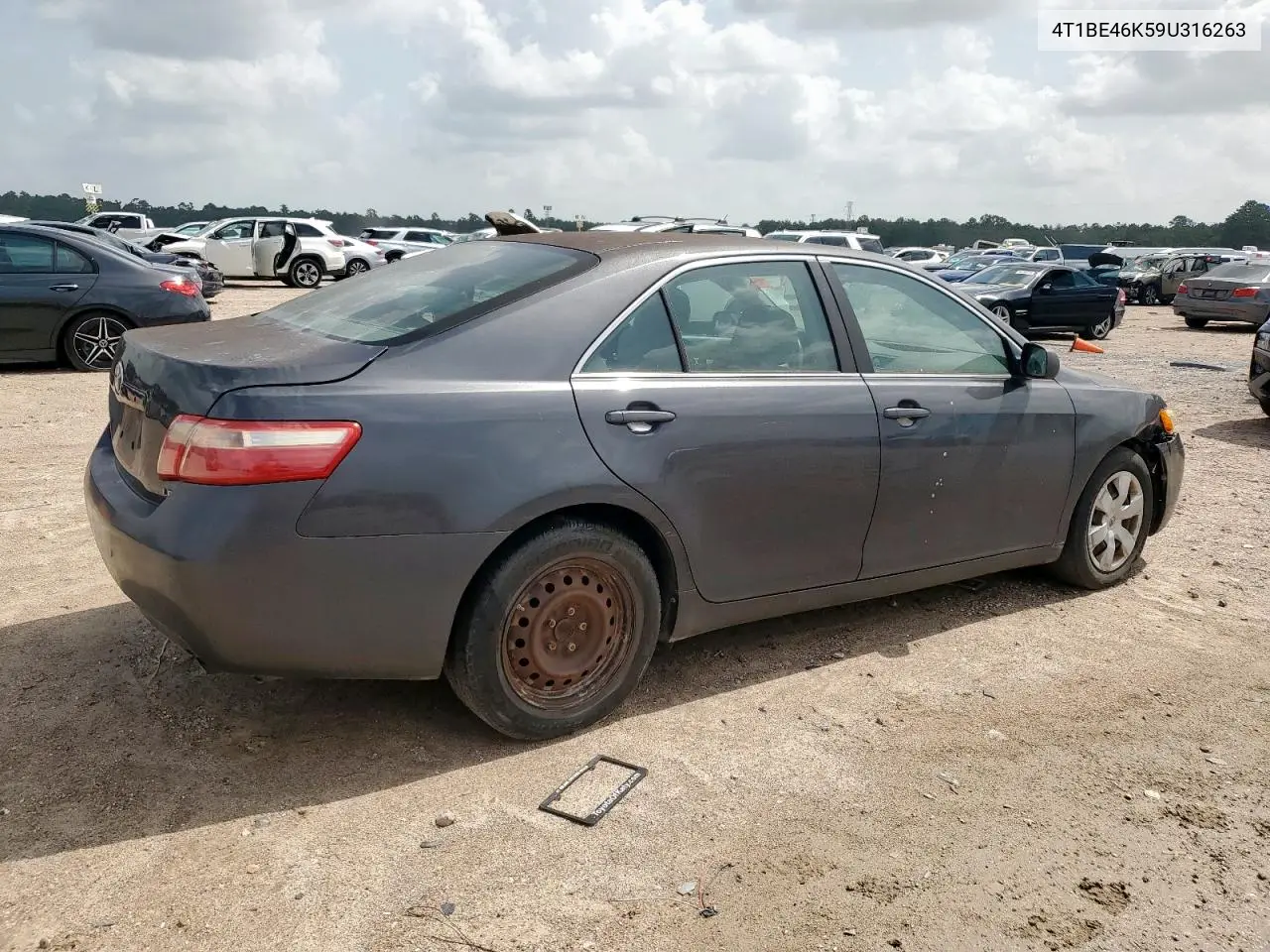 2009 Toyota Camry Base VIN: 4T1BE46K59U316263 Lot: 62702715