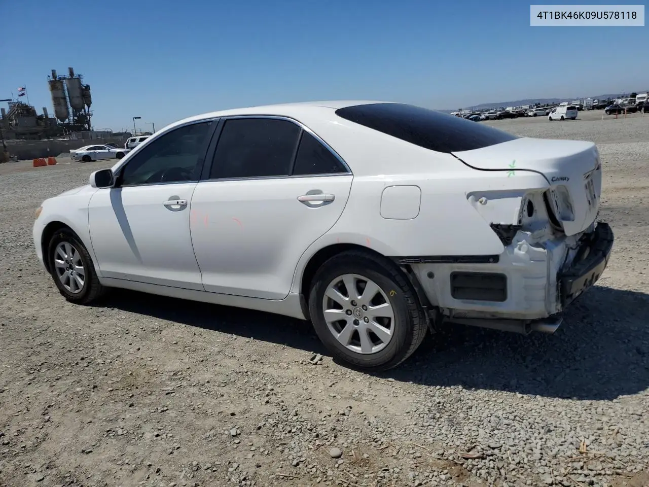 2009 Toyota Camry Se VIN: 4T1BK46K09U578118 Lot: 62744165