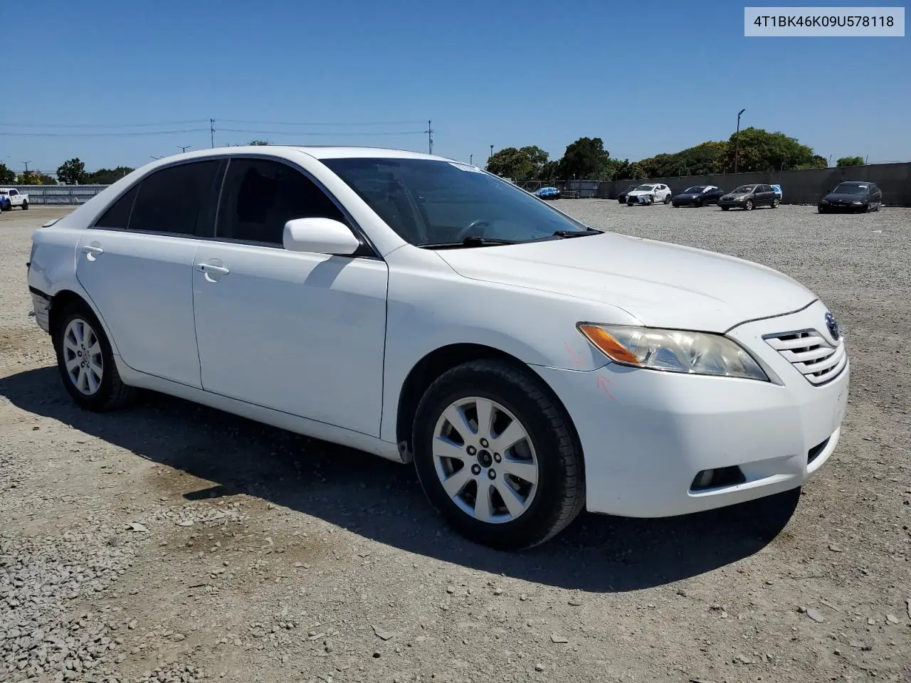 2009 Toyota Camry Se VIN: 4T1BK46K09U578118 Lot: 62744165