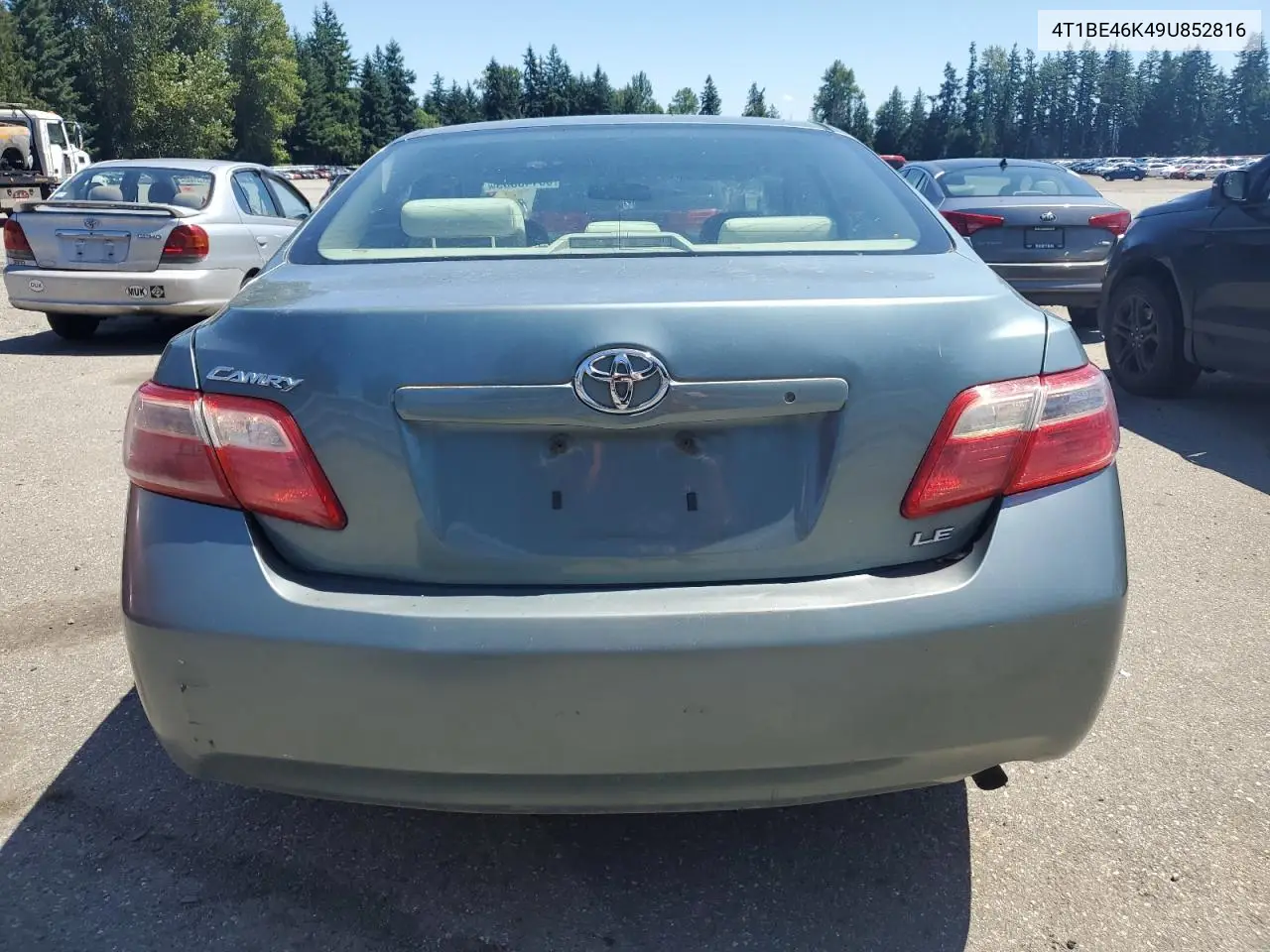 2009 Toyota Camry Base VIN: 4T1BE46K49U852816 Lot: 63148885