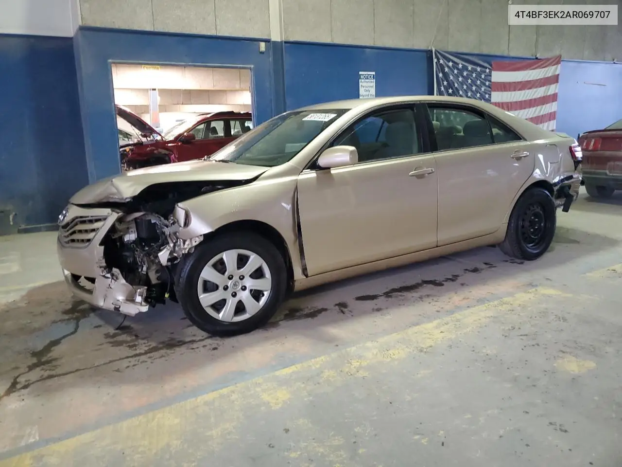2010 Toyota Camry Base VIN: 4T4BF3EK2AR069707 Lot: 56131265