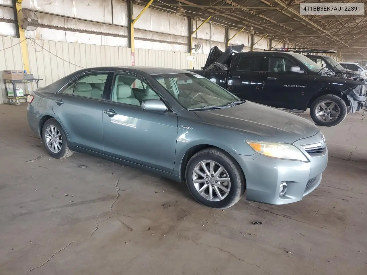 2010 Toyota Camry Hybrid VIN: 4T1BB3EK7AU122391 Lot: 57107485