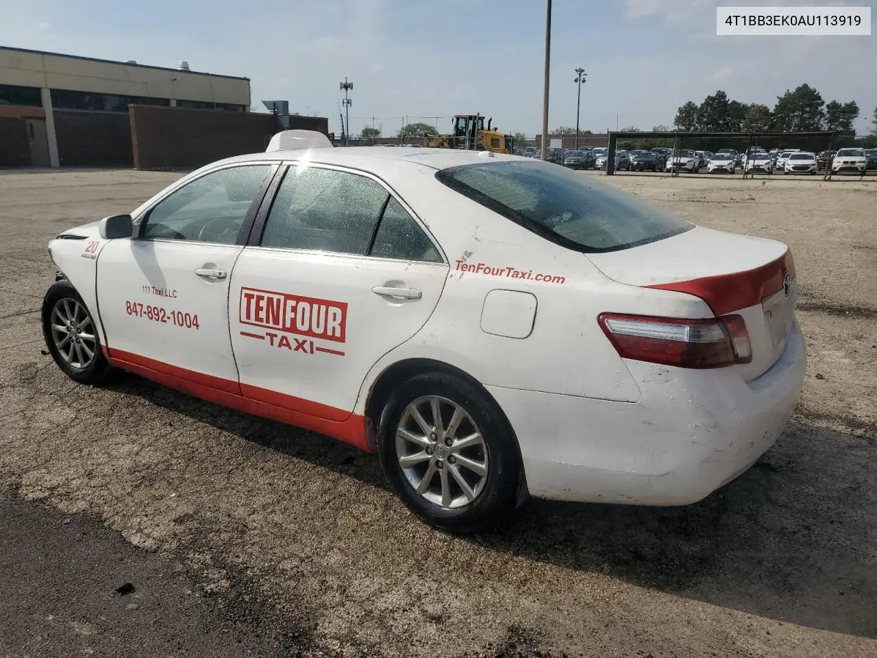2010 Toyota Camry Hybrid VIN: 4T1BB3EK0AU113919 Lot: 57110715