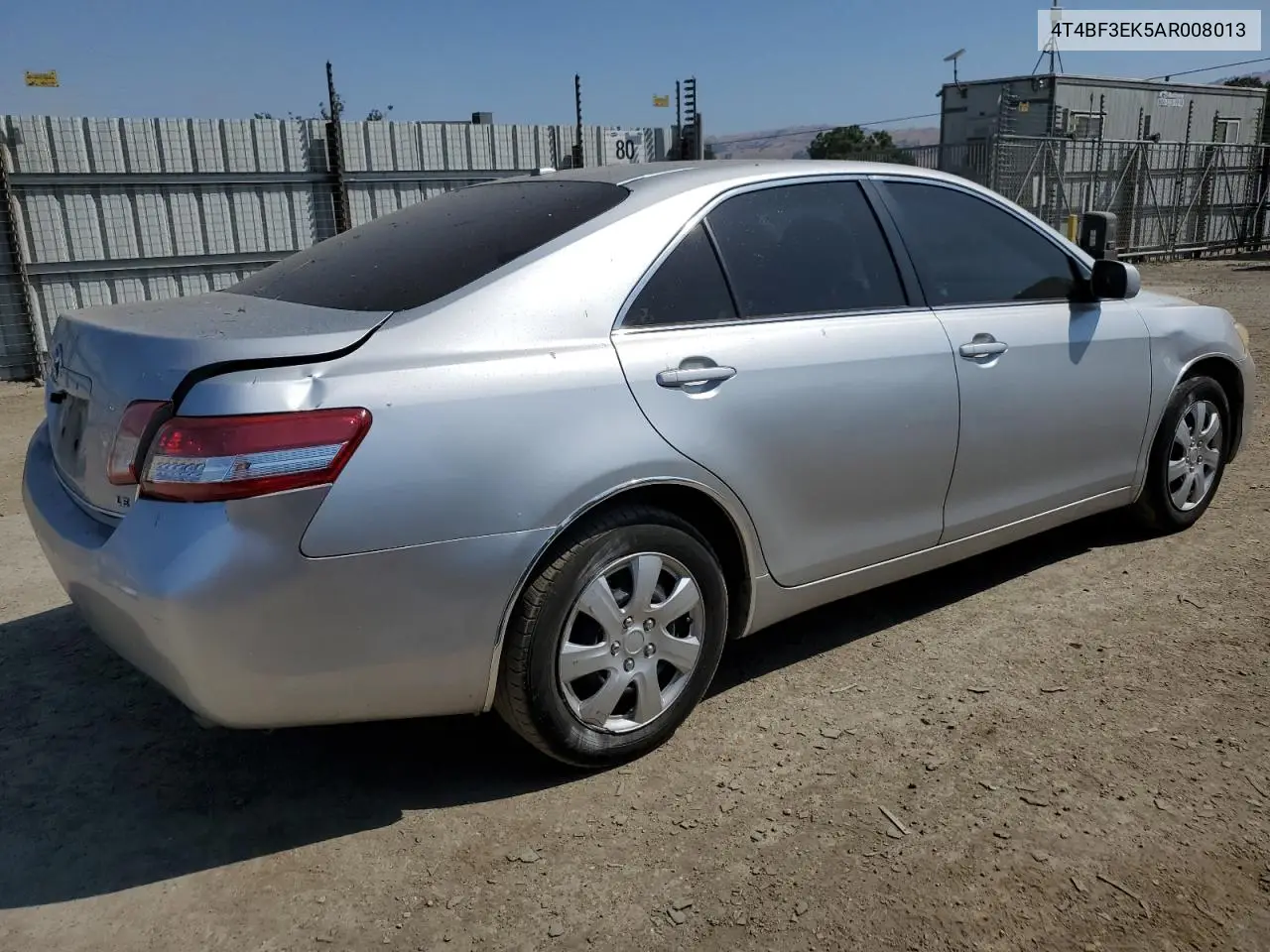 2010 Toyota Camry Base VIN: 4T4BF3EK5AR008013 Lot: 60236275