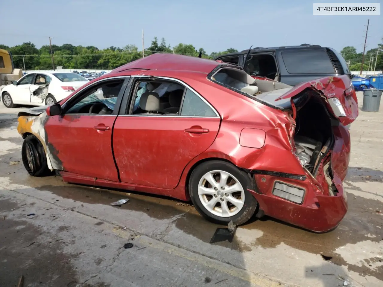 2010 Toyota Camry Base VIN: 4T4BF3EK1AR045222 Lot: 60601385