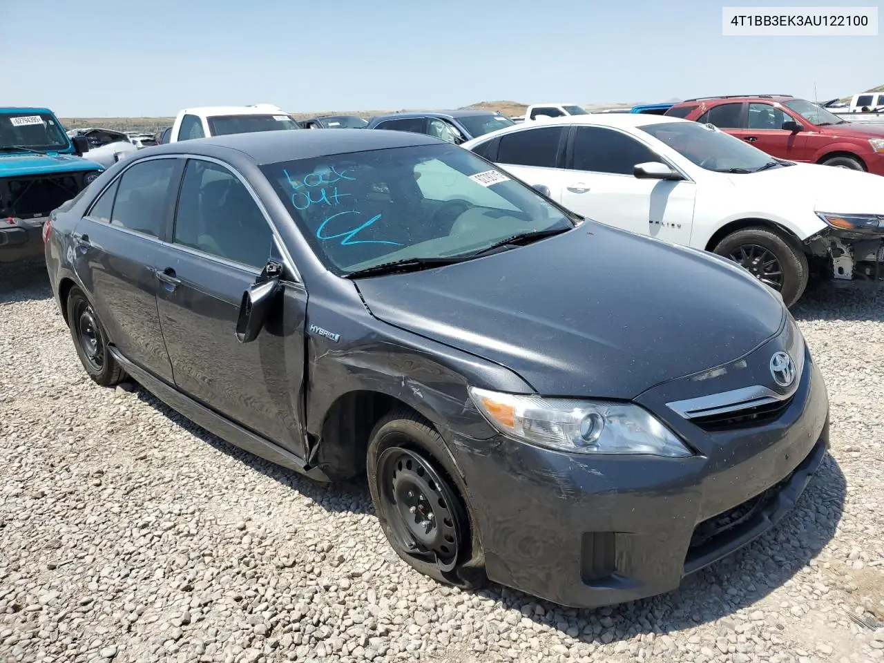 2010 Toyota Camry Hybrid VIN: 4T1BB3EK3AU122100 Lot: 62792715