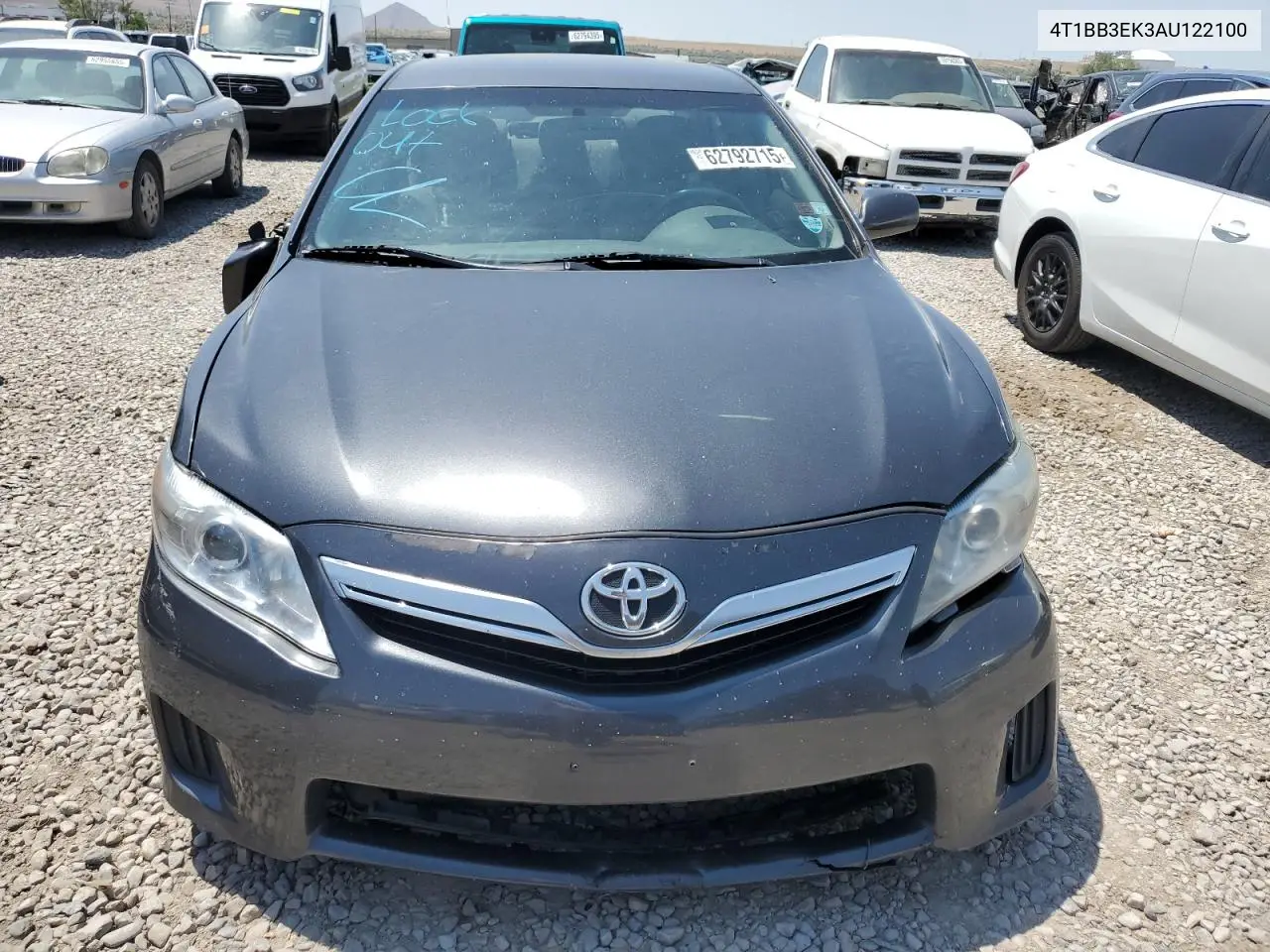 2010 Toyota Camry Hybrid VIN: 4T1BB3EK3AU122100 Lot: 62792715