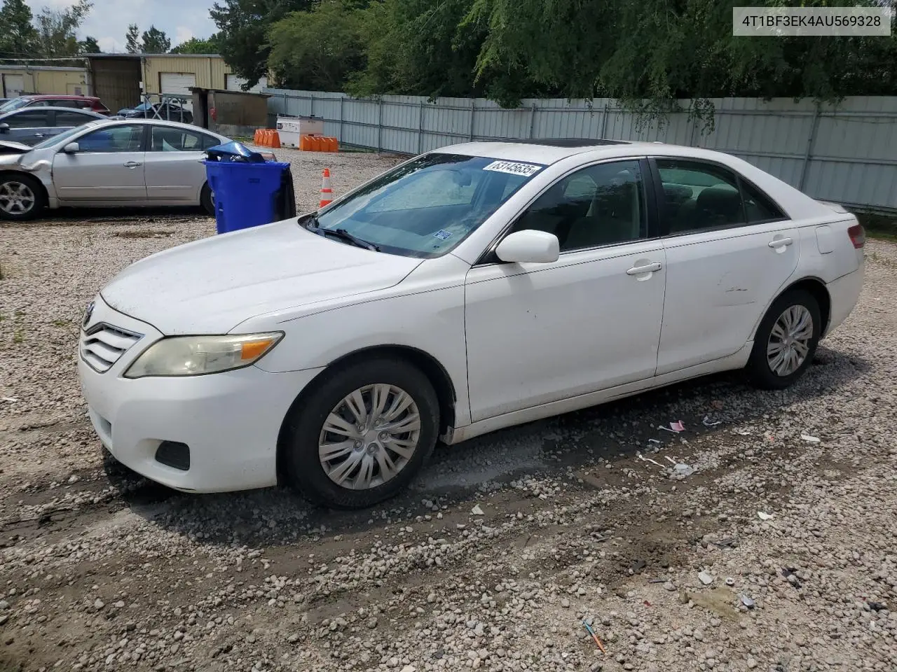 2010 Toyota Camry Base VIN: 4T1BF3EK4AU569328 Lot: 63145635