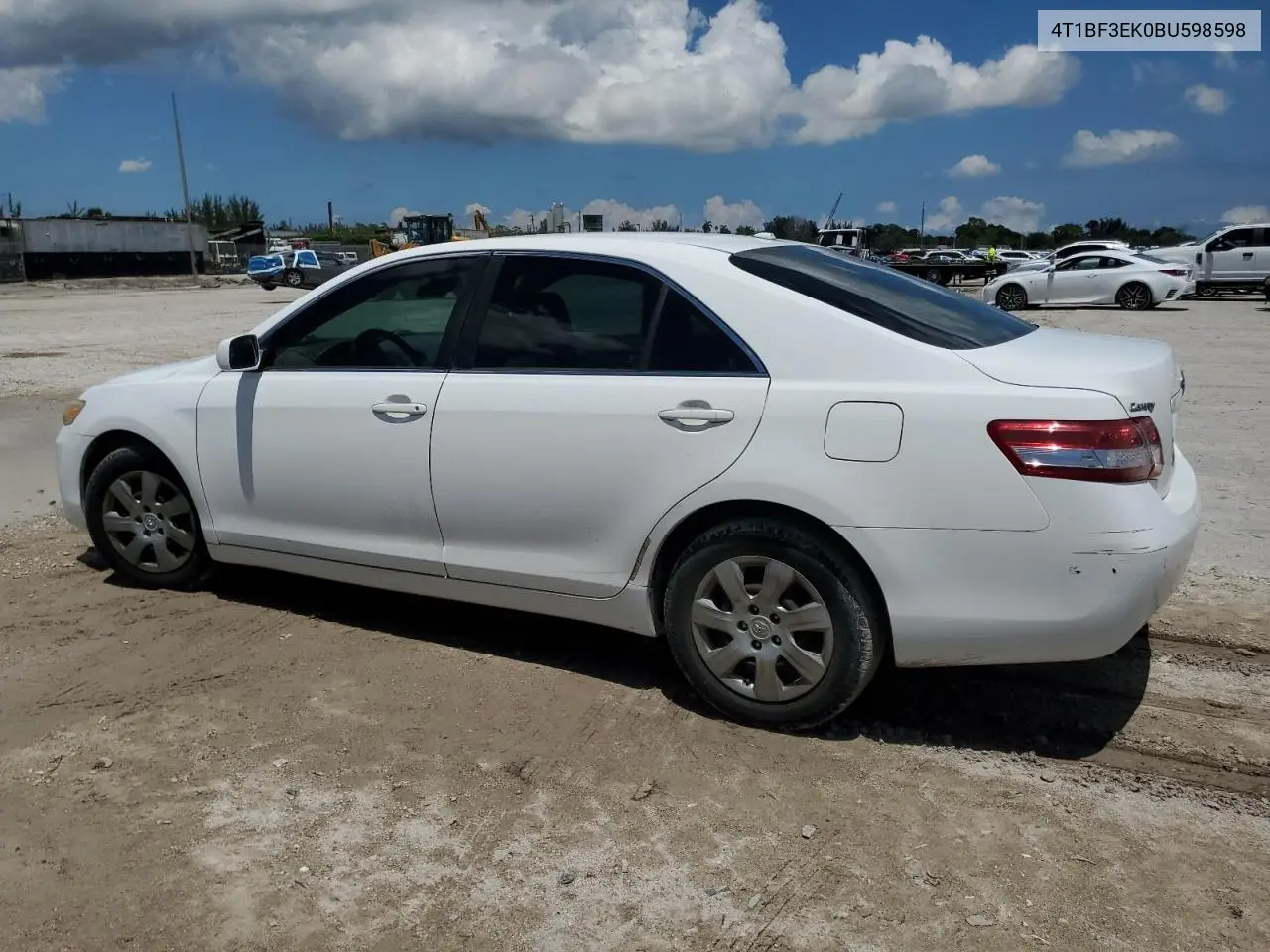 2011 Toyota Camry Base VIN: 4T1BF3EK0BU598598 Lot: 55452955