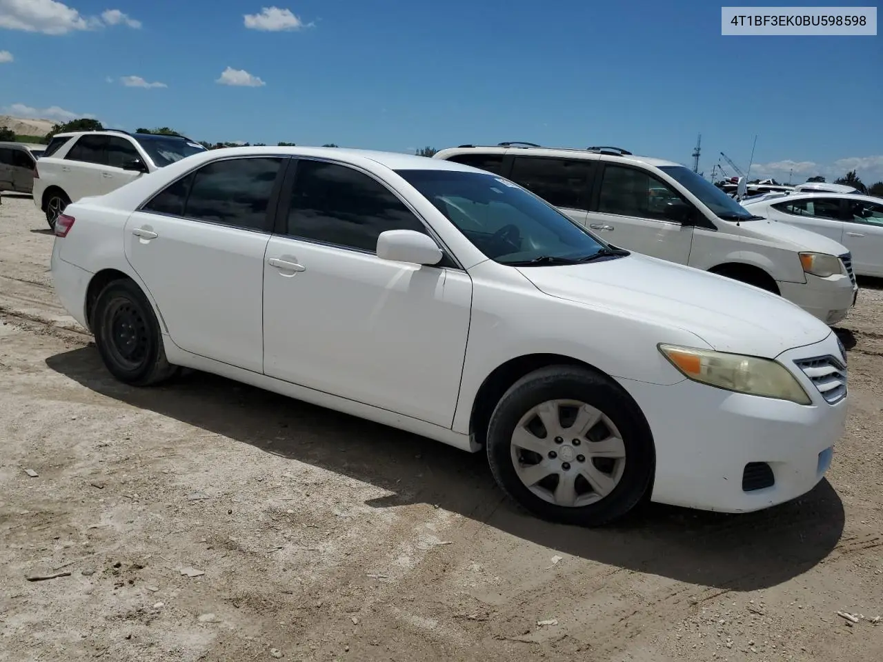 2011 Toyota Camry Base VIN: 4T1BF3EK0BU598598 Lot: 55452955