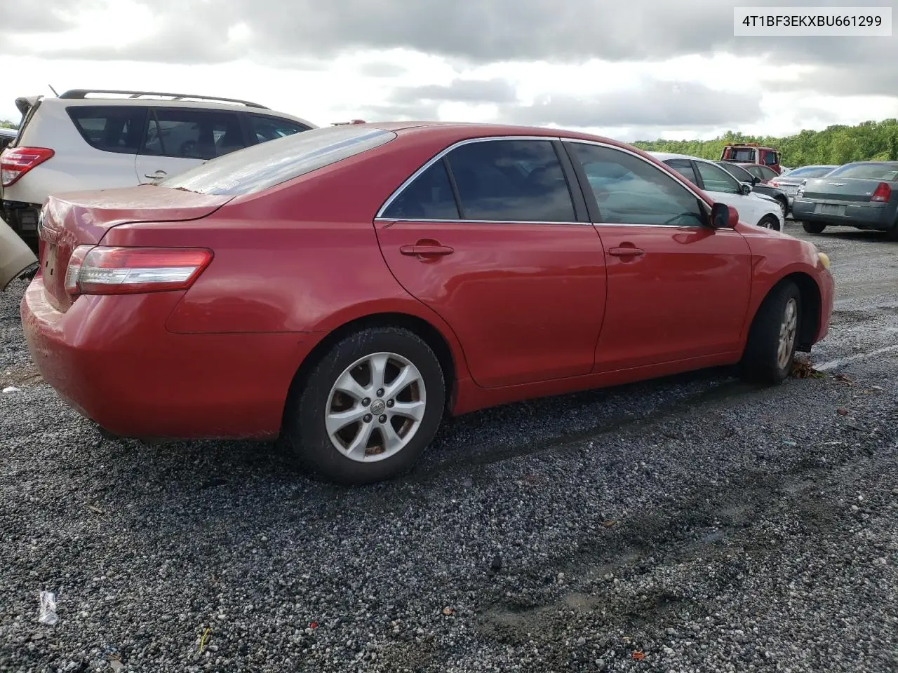 2011 Toyota Camry Base VIN: 4T1BF3EKXBU661299 Lot: 57136895