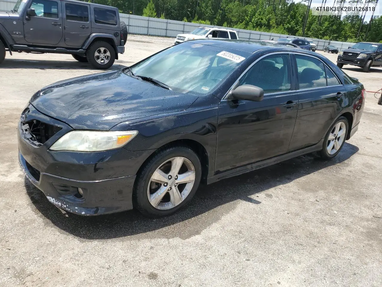 2011 Toyota Camry Se VIN: 4T1BK3EK2BU126818 Lot: 60205025