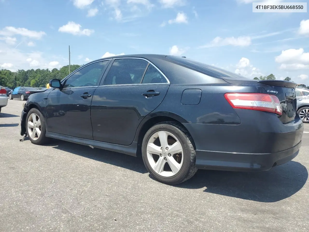 2011 Toyota Camry Base VIN: 4T1BF3EK5BU668550 Lot: 61627035
