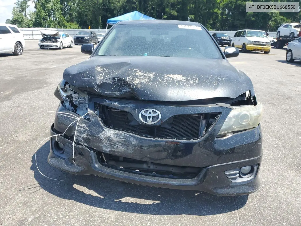 2011 Toyota Camry Base VIN: 4T1BF3EK5BU668550 Lot: 61627035