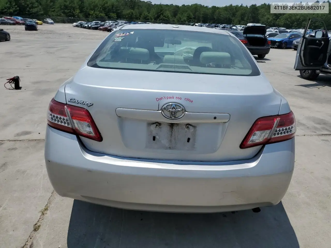 2011 Toyota Camry Base VIN: 4T1BF3EK2BU682017 Lot: 62238125