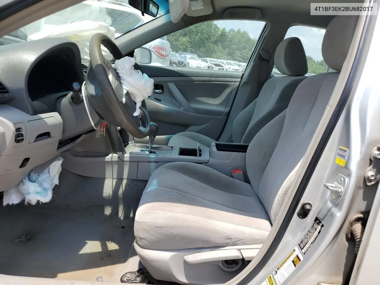 2011 Toyota Camry Base VIN: 4T1BF3EK2BU682017 Lot: 62238125
