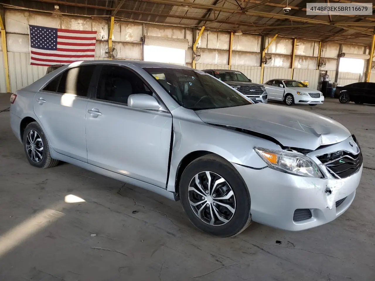 2011 Toyota Camry Base VIN: 4T4BF3EK5BR116679 Lot: 62661025