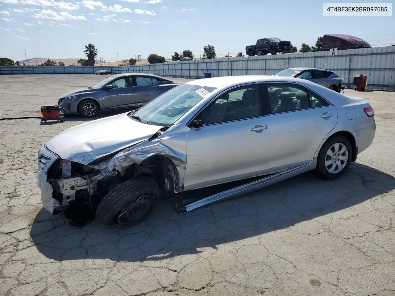 2011 Toyota Camry Base VIN: 4T4BF3EK2BR097685 Lot: 62969065