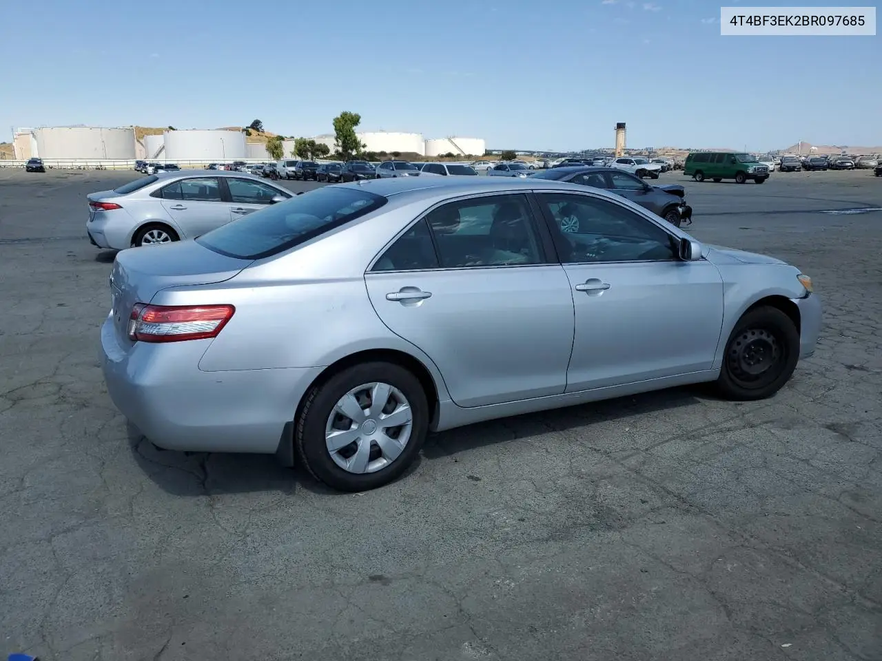 2011 Toyota Camry Base VIN: 4T4BF3EK2BR097685 Lot: 62969065
