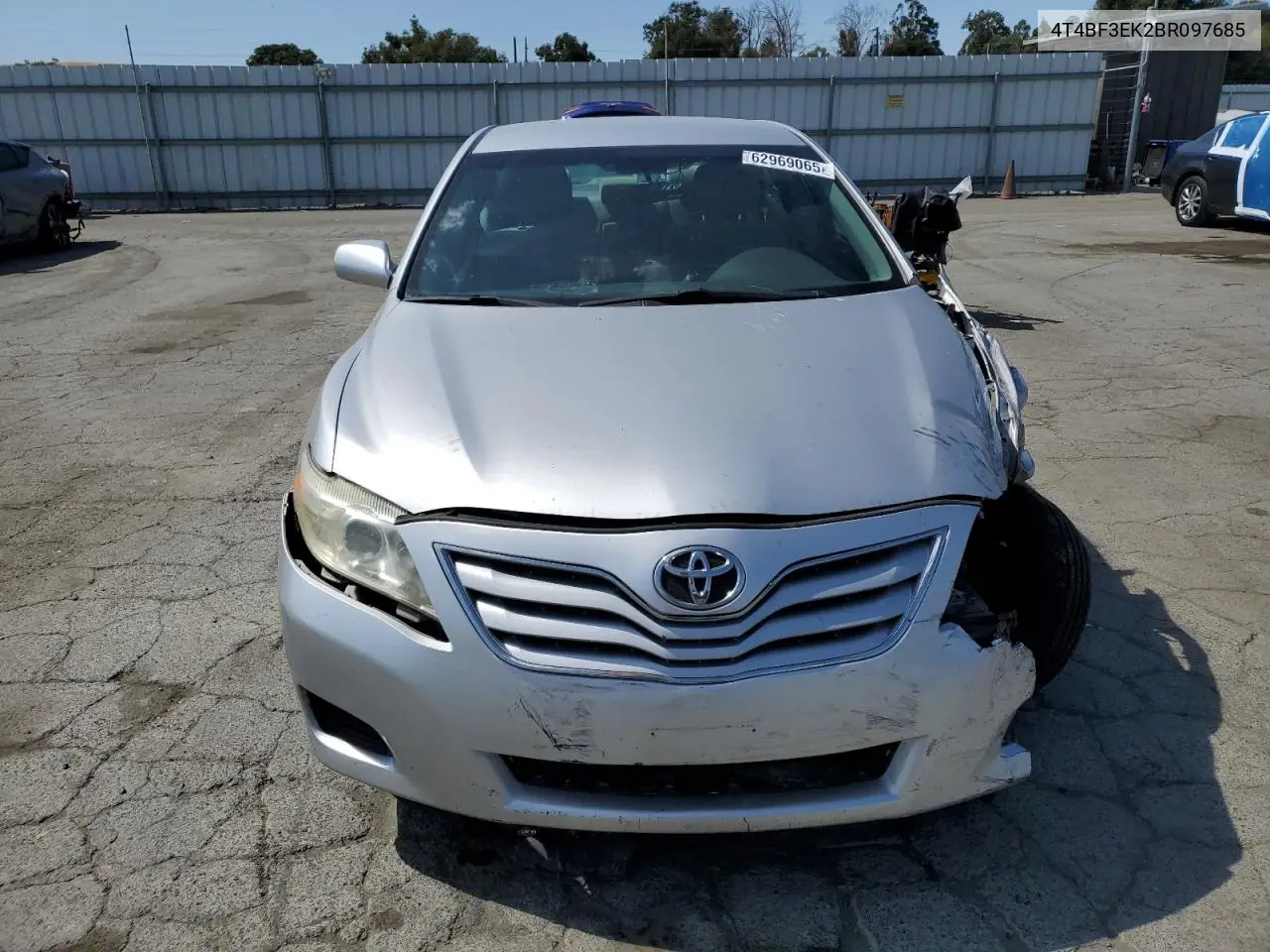 2011 Toyota Camry Base VIN: 4T4BF3EK2BR097685 Lot: 62969065