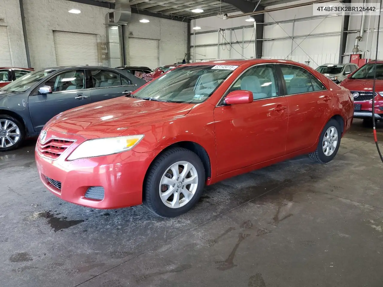 2011 Toyota Camry Base VIN: 4T4BF3EK2BR126442 Lot: 63145015