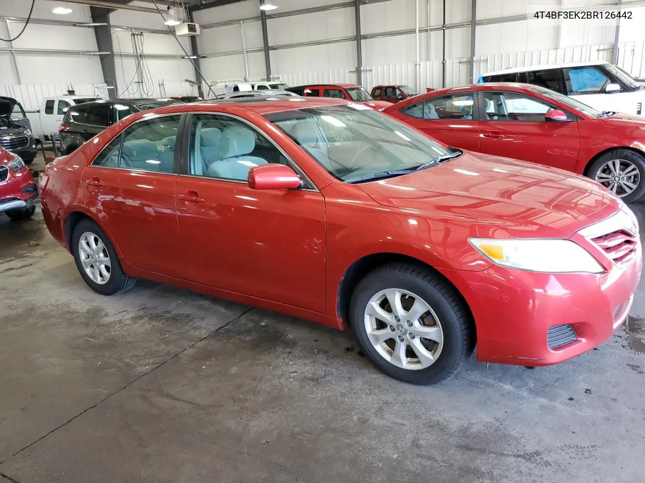 2011 Toyota Camry Base VIN: 4T4BF3EK2BR126442 Lot: 63145015