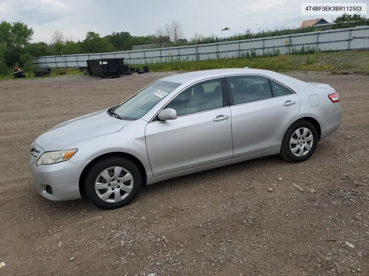 2011 Toyota Camry Base VIN: 4T4BF3EK3BR112503 Lot: 63201375