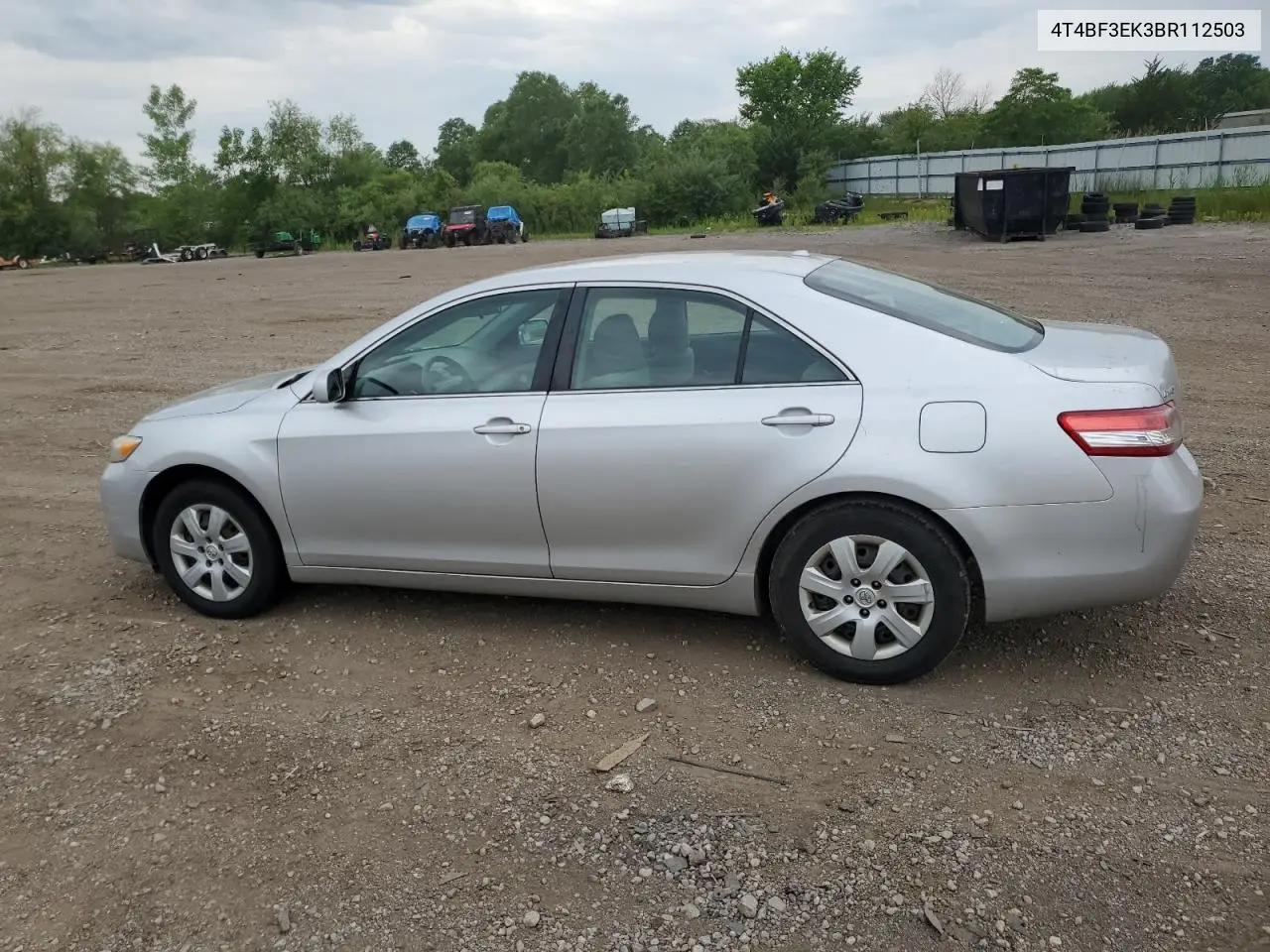 2011 Toyota Camry Base VIN: 4T4BF3EK3BR112503 Lot: 63201375