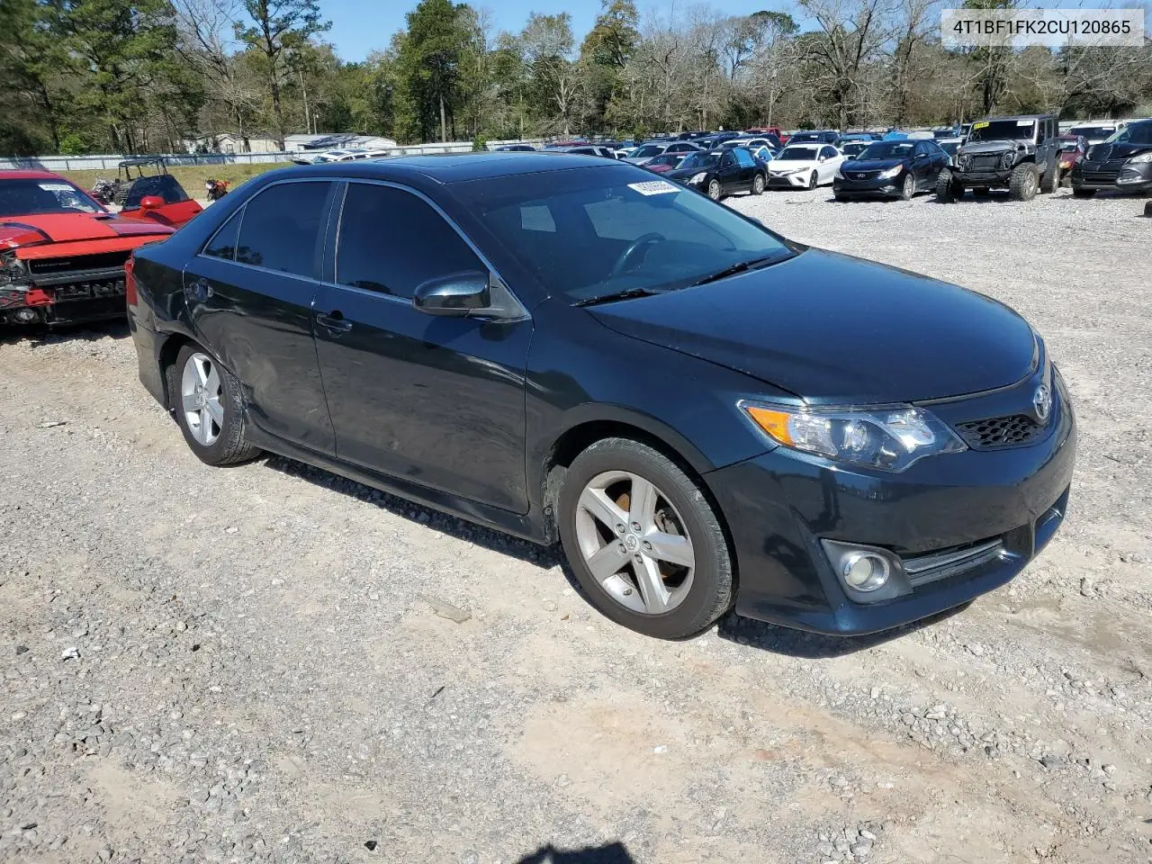 2012 Toyota Camry Base VIN: 4T1BF1FK2CU120865 Lot: 48006585