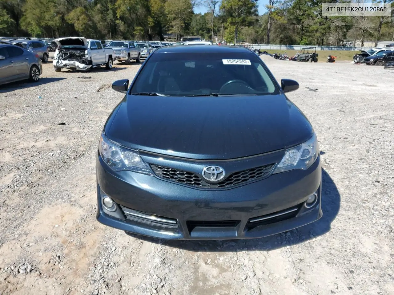 2012 Toyota Camry Base VIN: 4T1BF1FK2CU120865 Lot: 48006585